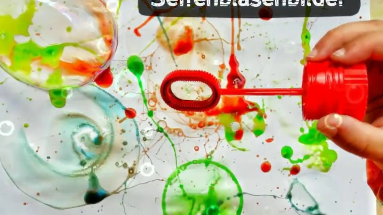 Seifenblasenbilder ♡ Kreativer Kinderkram 🖒
