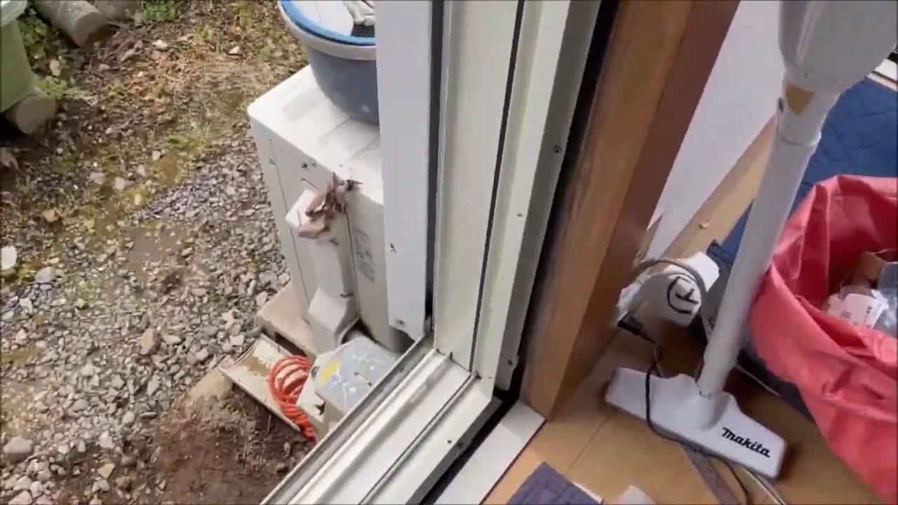 サッシカバー工事（引き違い窓）