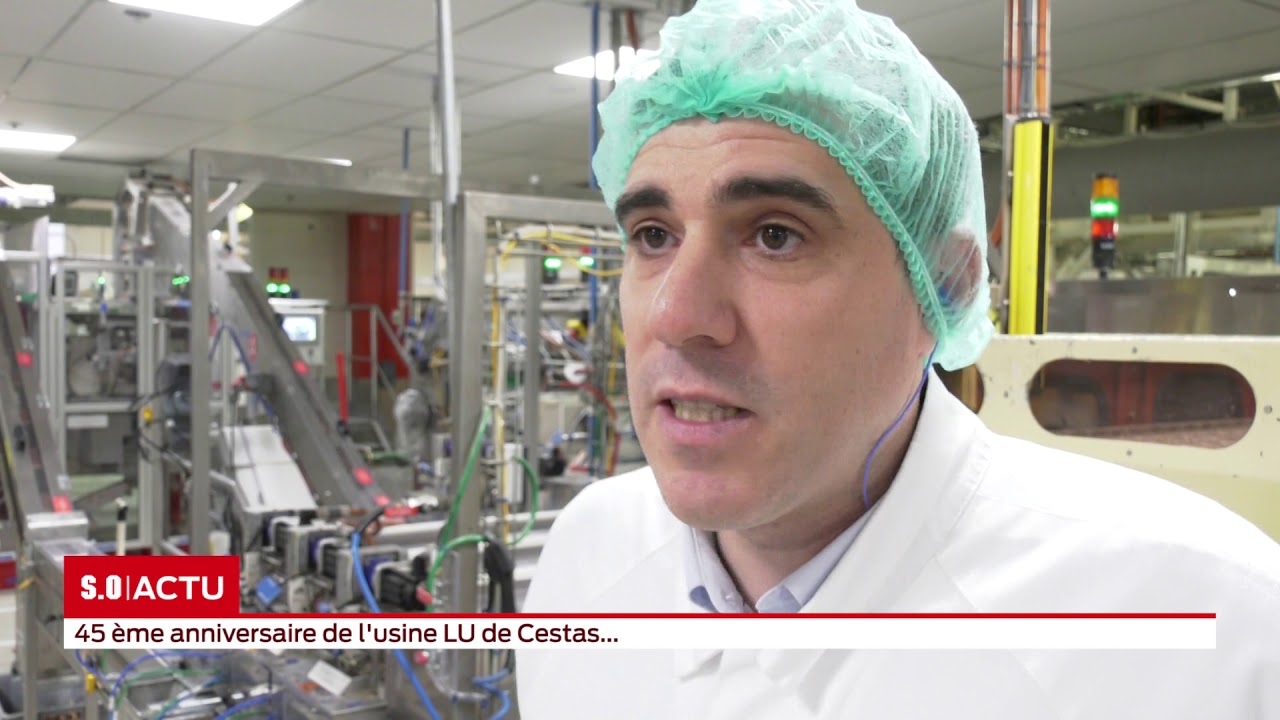 45 ème anniversaire de l'usine LU à Pessac