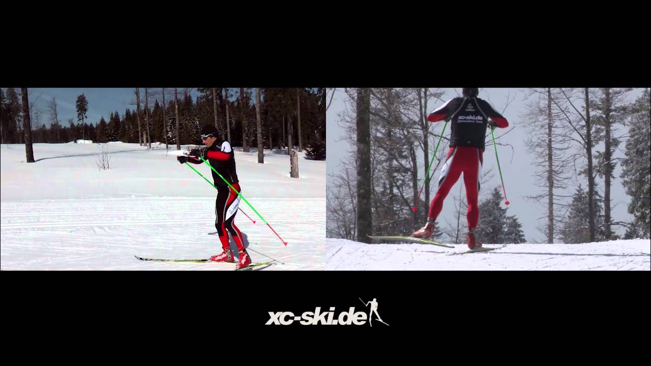Skilanglauf Technik: Skating 1-1