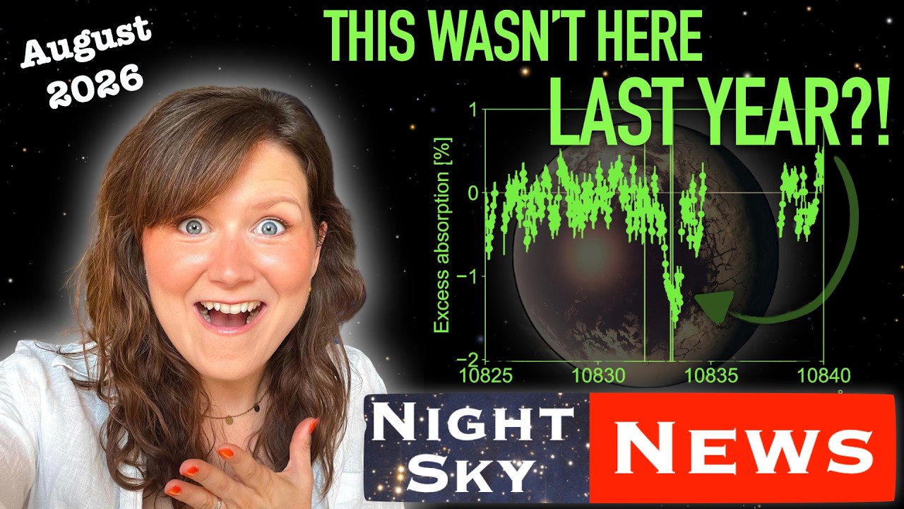Have we FINALLY found a rocky exoplanet with an atmosphere?! | Night Sky News August 2026
