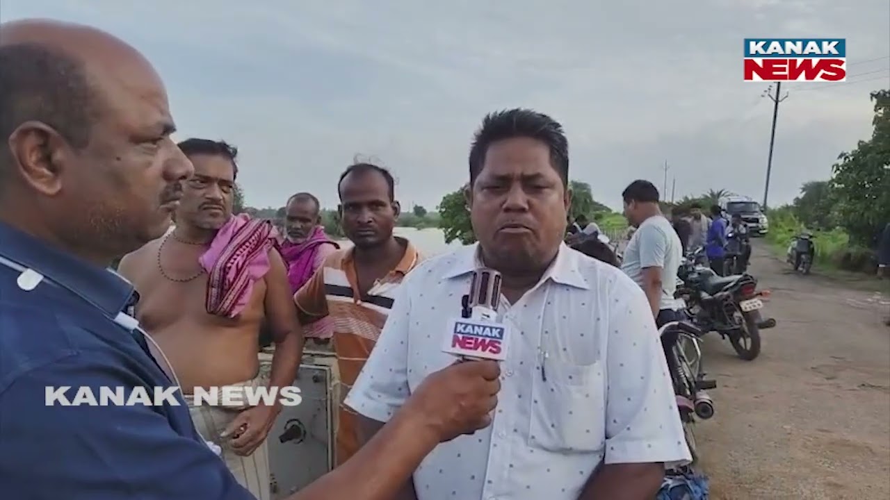 Flood Alert! Dhanua Gate Raises Fear of Flooding in Gop as Kushabhadra River Swells
