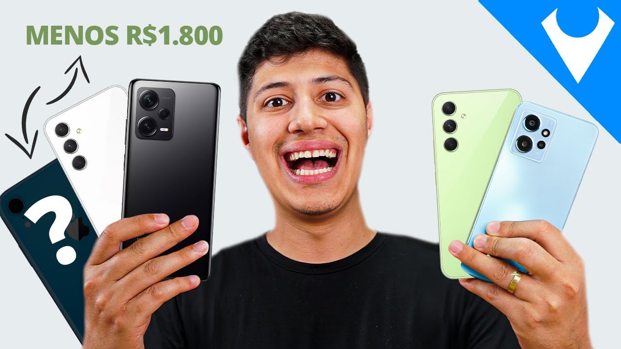 MUDOU! Melhores CELULARES ABAIXO de 1.800 REAIS para COMPRAR em 2024!