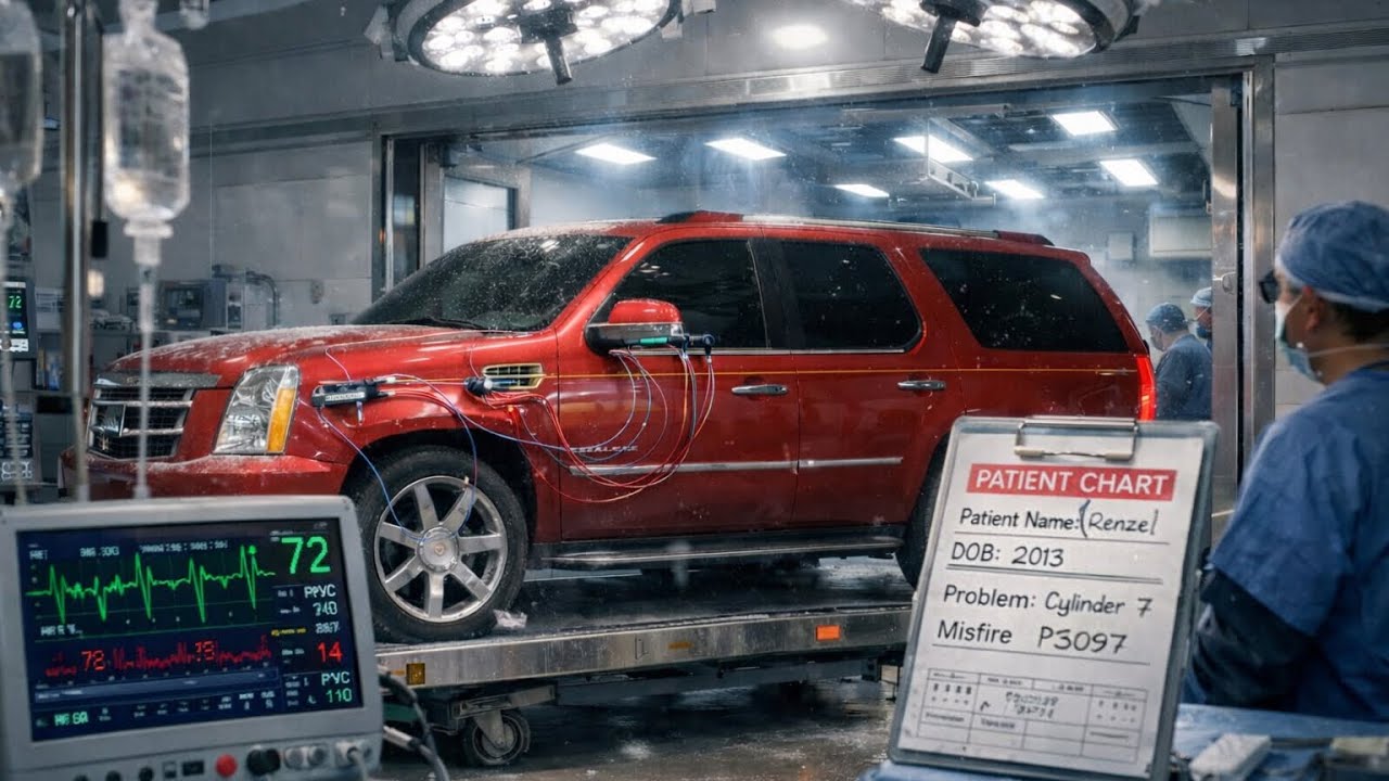 2013 Escalade rushed to the ER for Surgery | P0307 Misfire Fix!