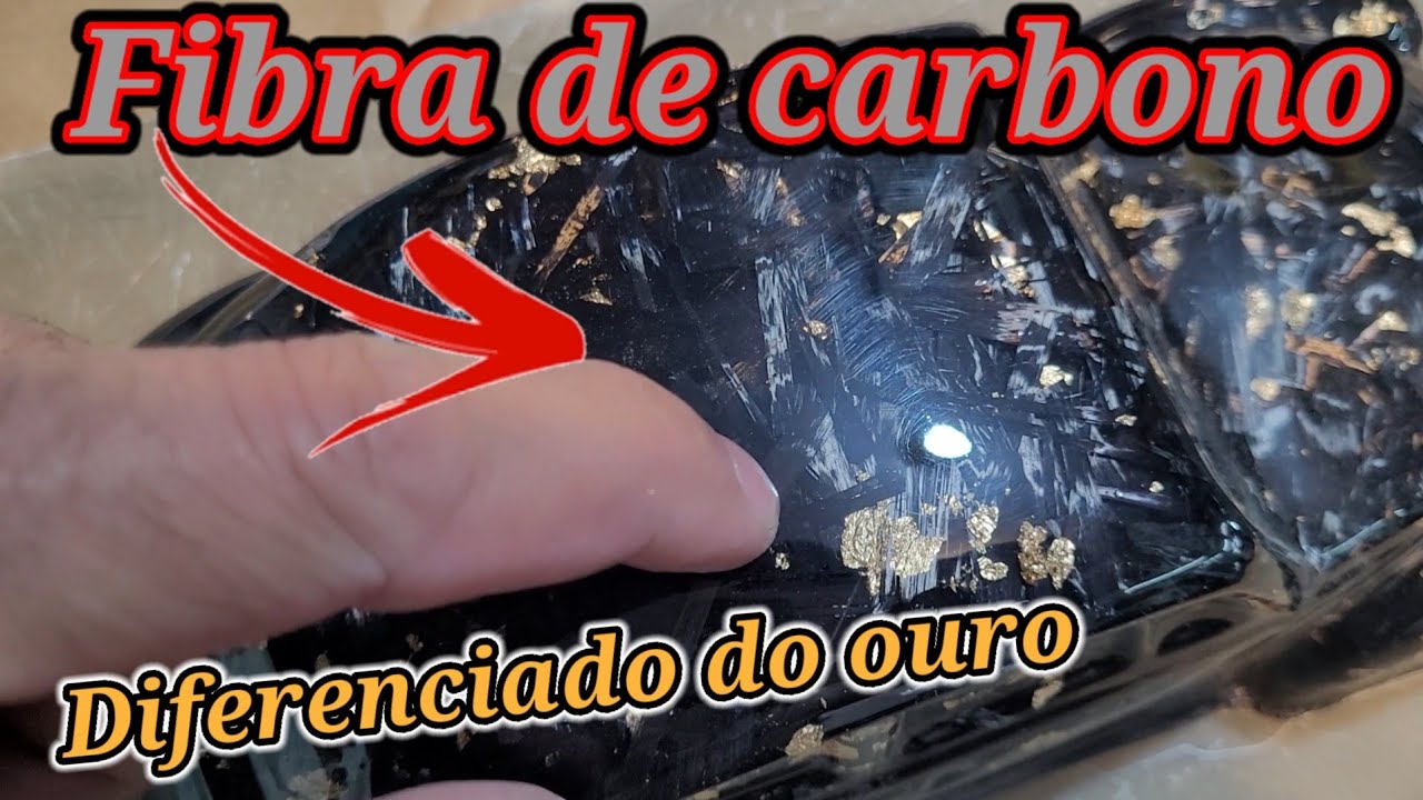 Trabalho com fibra de carbono de um jeito diferente e fácil