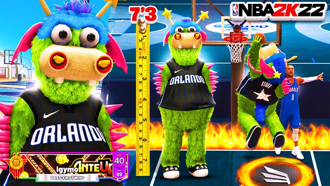 *NEW* 7'3 PLAYMAKER DOMINATES THE STAGE 1V1 COURT IN NBA 2K22!