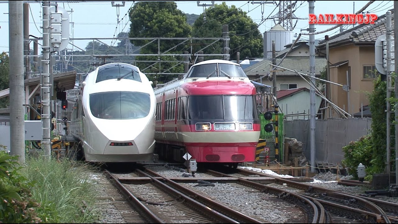 [0118] Odakyu Romance Car LSE & VSE & MSE 小田急ロマンスカーLSE7000形更新色とVSE・MSE