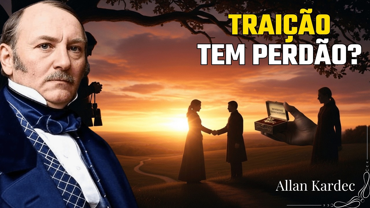 TRAIÇÃO Tem Perdão? O Que o Espiritismo Revela Sobre Dor, Culpa e Recomeço | Allan Kardec