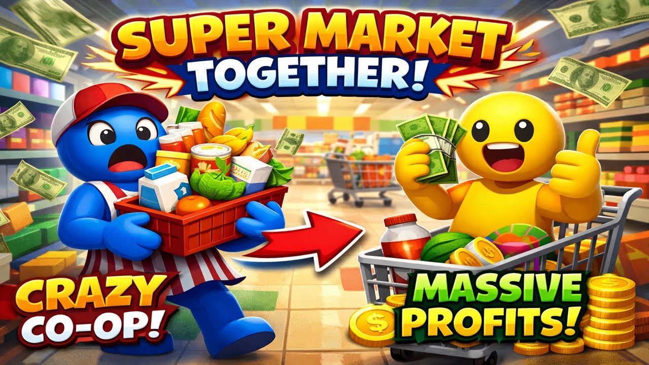 We Tried Running a Supermarket… TOTAL CHAOS 😂{super market together}