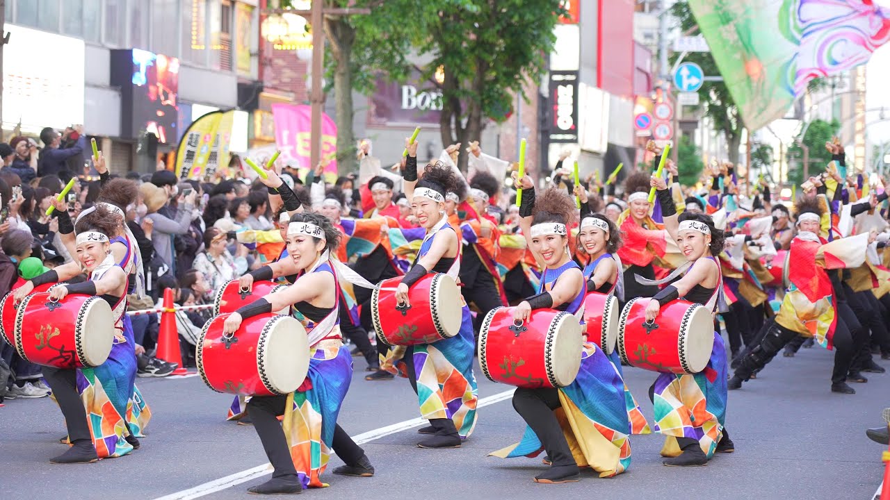 [4K] 北昴　YOSAKOIソーラン祭り 2024 金曜日 FUNKY!すすきの会場