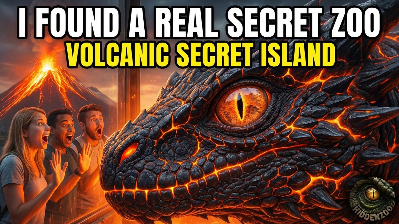 I Found A REAL Secret Zoo on a Hidden Volcanic Island 🌋 | POV Visit
