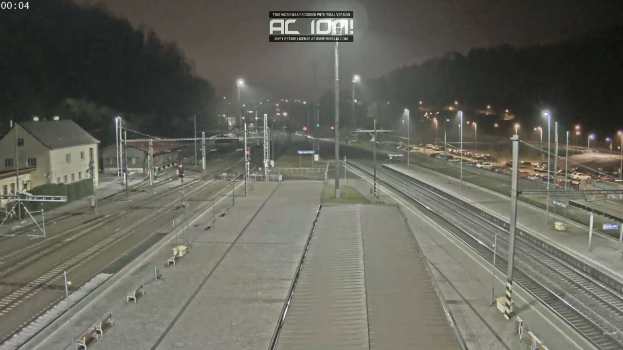 Hlášení a vlak Ústí nad Orlicí - rj 577 + Zpoždění, 14./15.12.2025 [HaVIS 3]