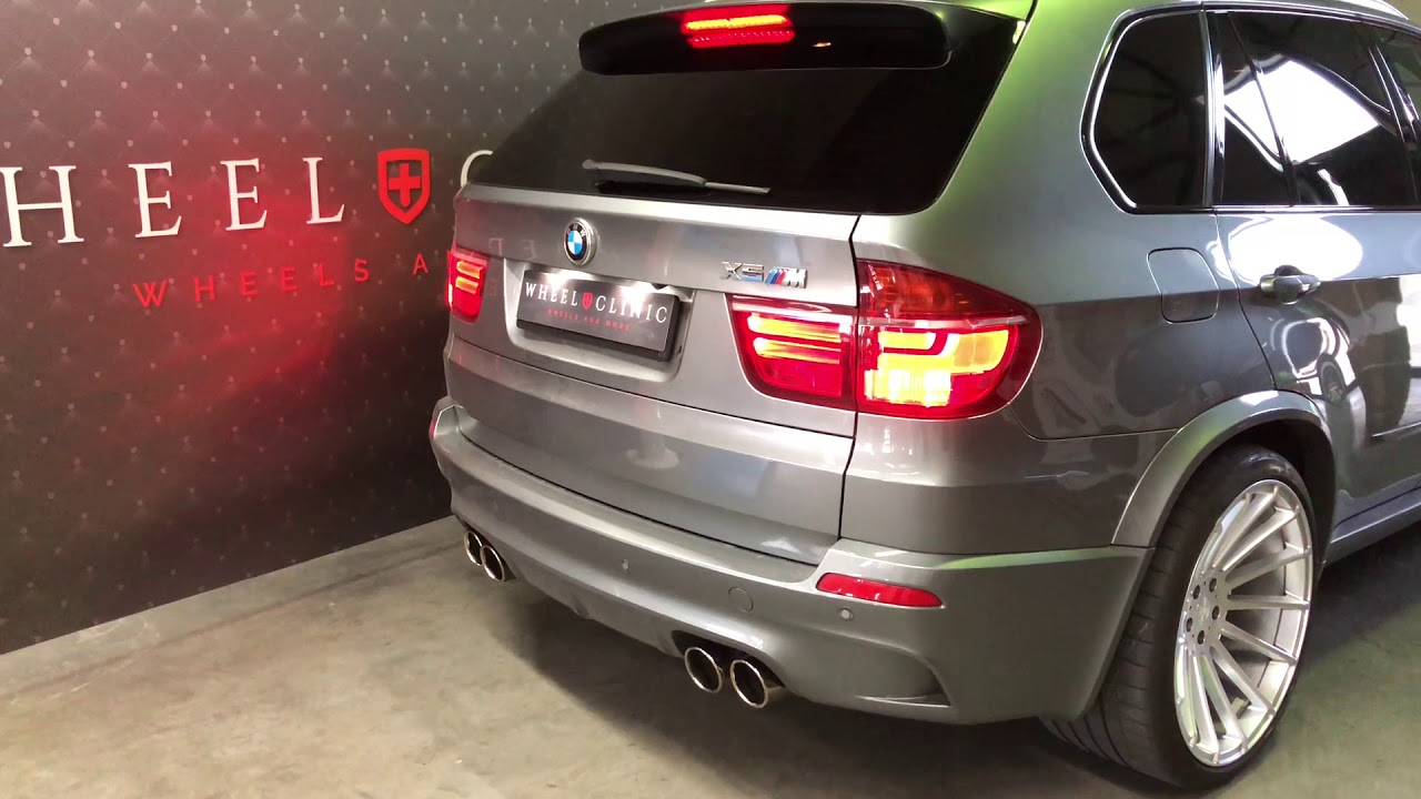 Bmw X5M E70 akrapovic uitlaat, 22&rdquo; Hamann motorsport
