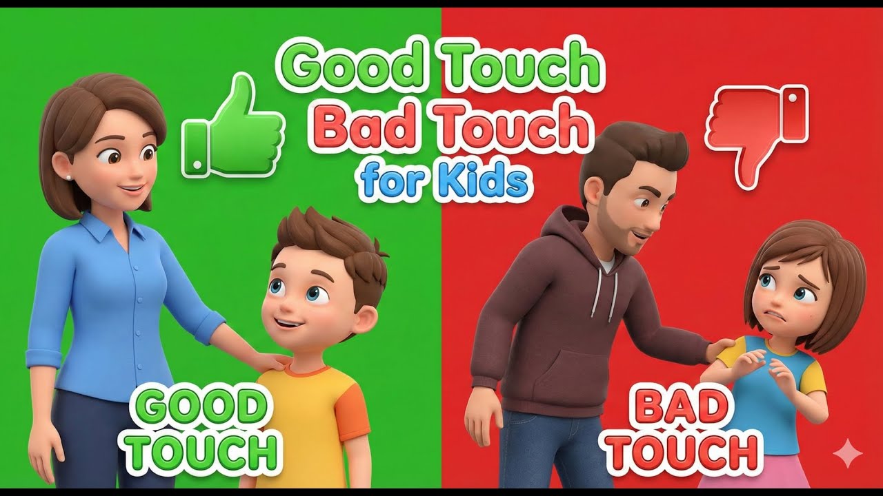 Good Touch and Bad Touch for Kids | Learn Body Safety & Quiz
