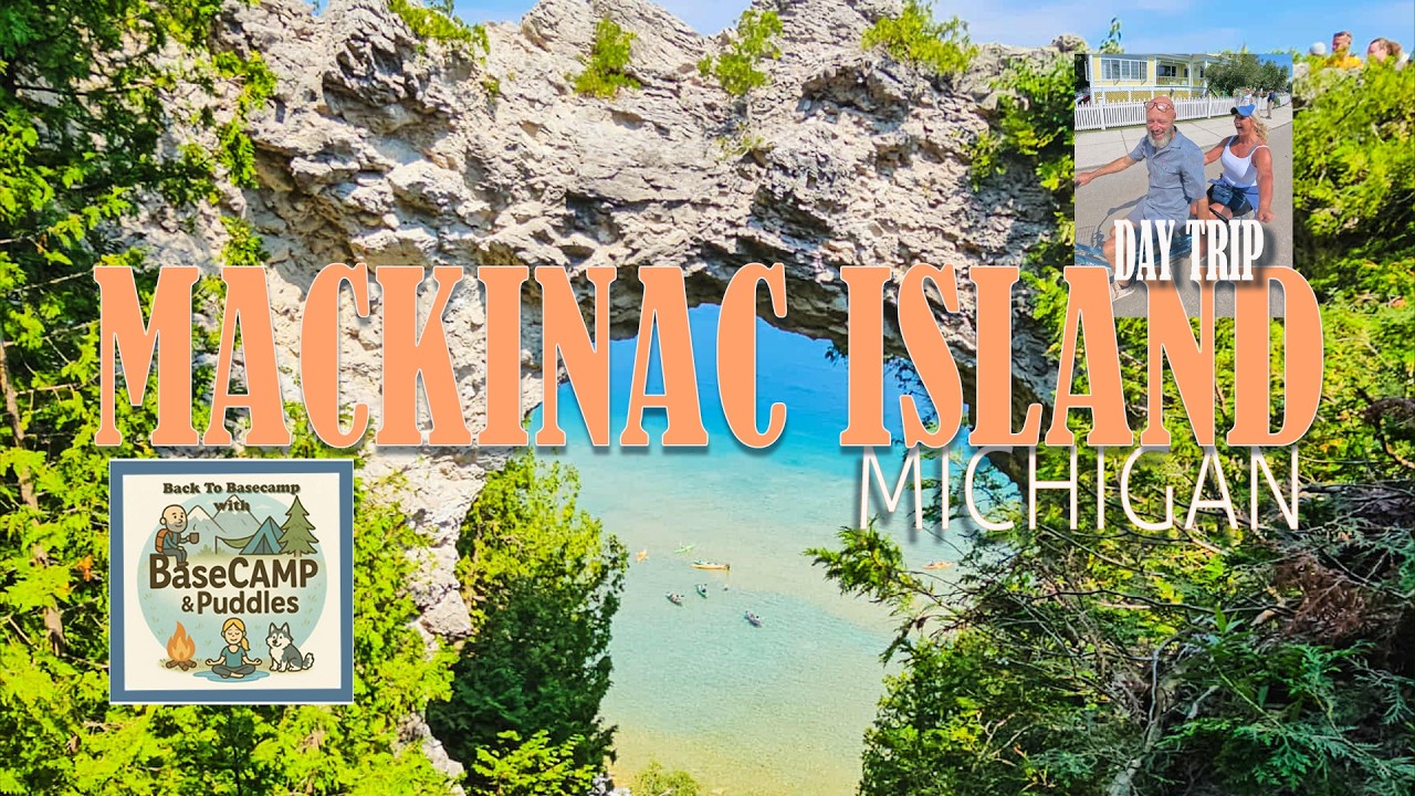 We Could NOT Control This Tandem Bike 😂🚲 Mackinac Island Michigan Will SHOCK You!