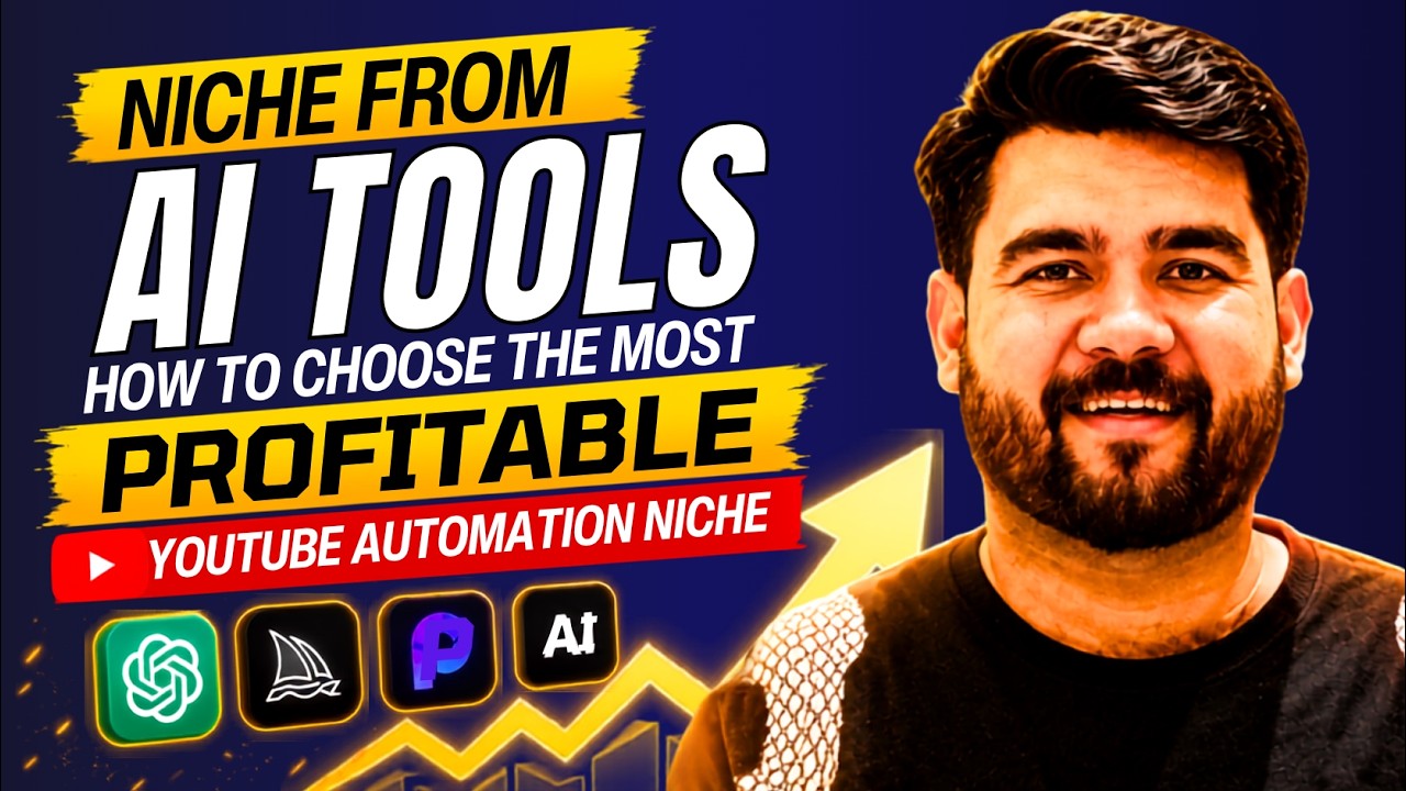 Niche From AI Tools How to Choose the Most Profitable YouTube Automation Niche