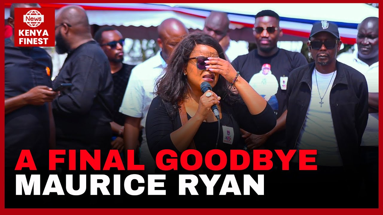 EMOTIONAL AS JALANG’O, KING KAKA, PRINCE INDAH, AVRIL IN TEARS AT MAURICE'S BURIAL!