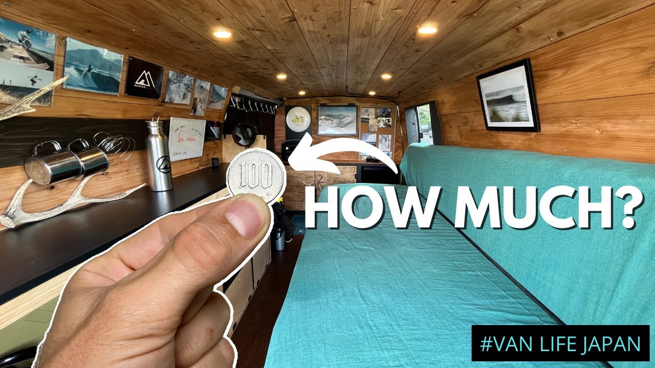 Покупка в DAISO моего переоборудованного фургона HIACE #vanlifejapan