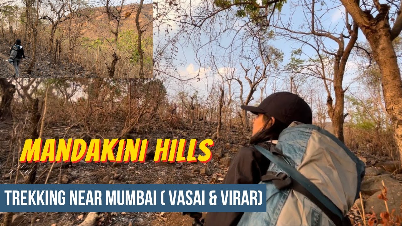 Trek to Mandakini Hills | Trekking in Vasai | Unexplored Place | Raw Clips #trending #trekking
