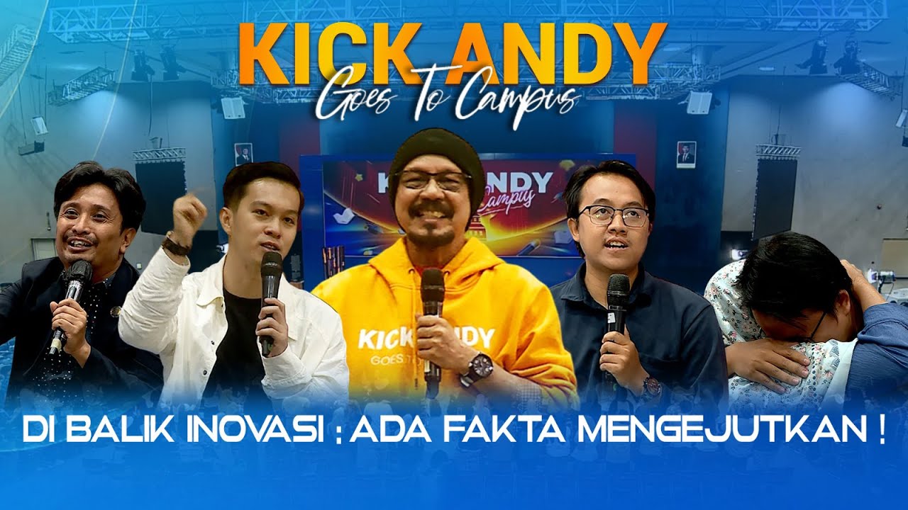 Di Balik Inovasi Ada Fakta Mengejutkan⁉️ Kick Andy Goes To Campus
