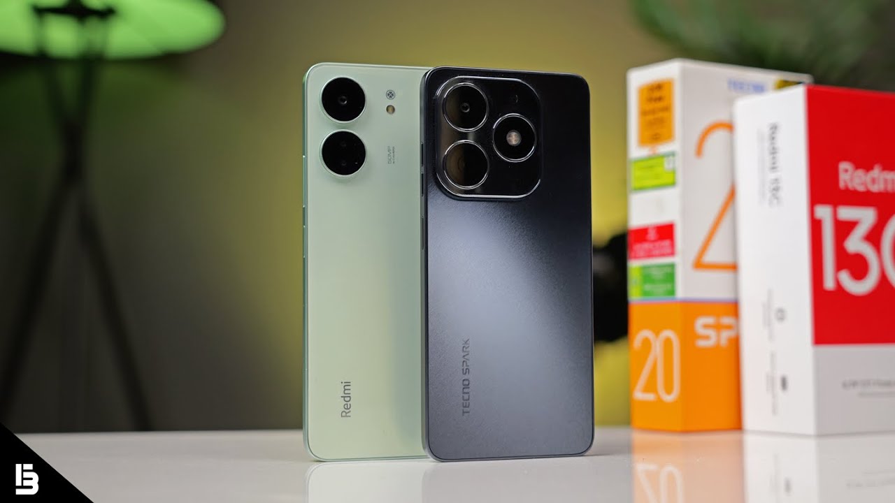 Redmi 13c vs Tecno Spark 20