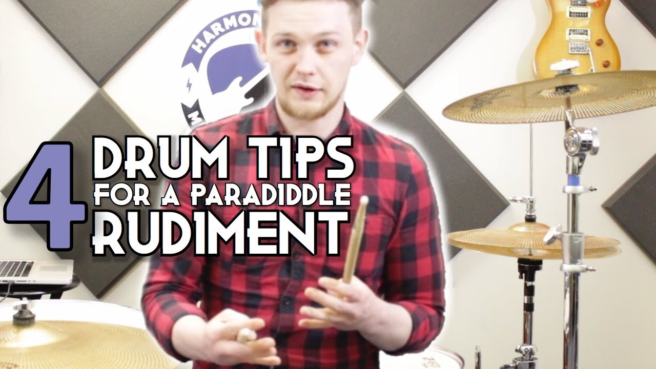 Drum Lesson | 4 Drum Accent Tips For A Paradiddle Rudiment