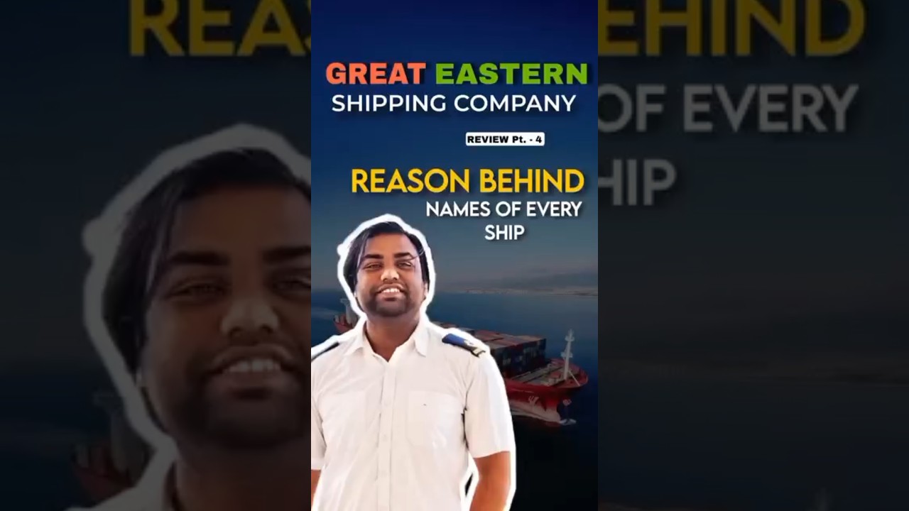 Reason Behind Name Of Every Ship In Great Eastern#merchantnavy#ship#greateastern#sailor#imucet#dns