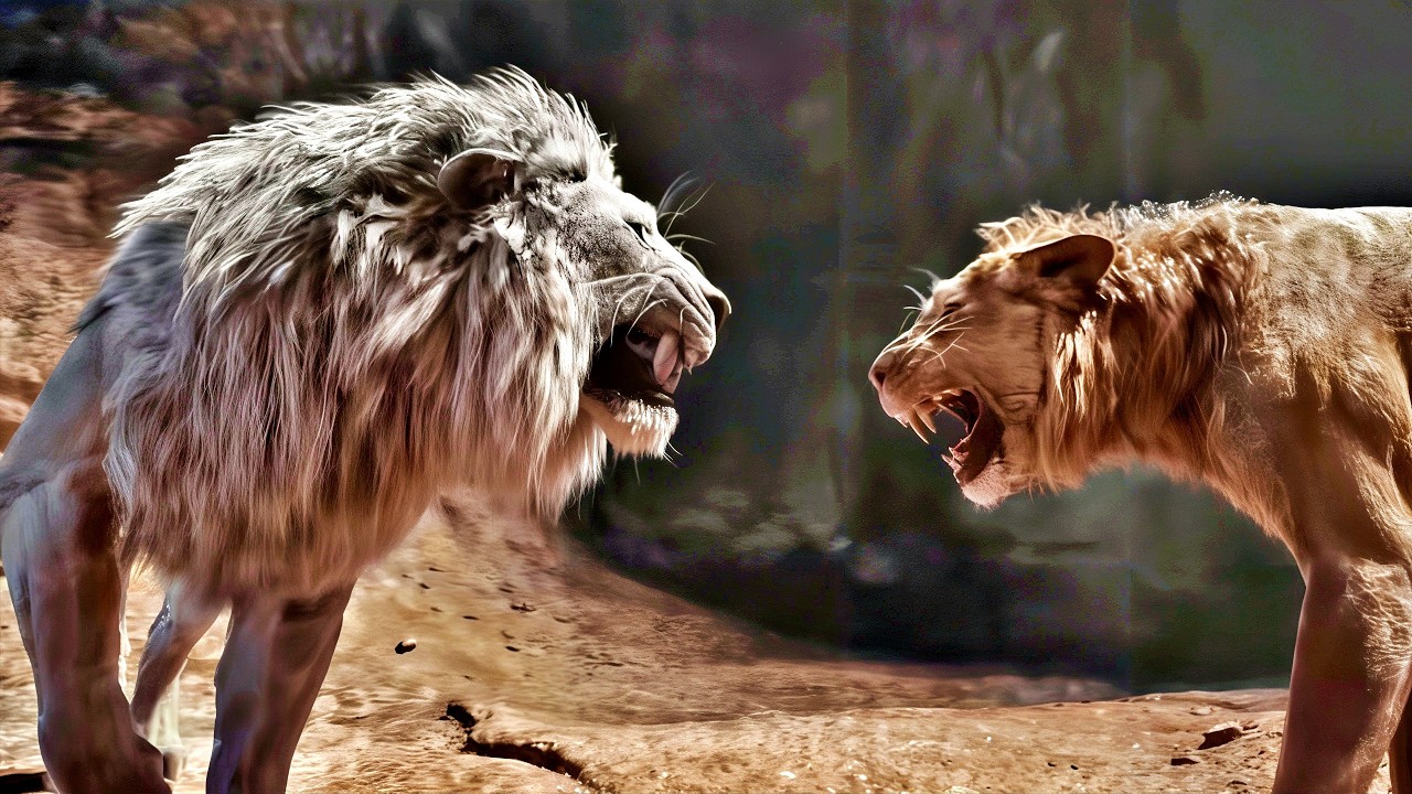 El legendario REY LEÓN necesita DERROTAR a su MAYOR RIVAL para RECUPERAR el TRONO y SALVAR su REINO