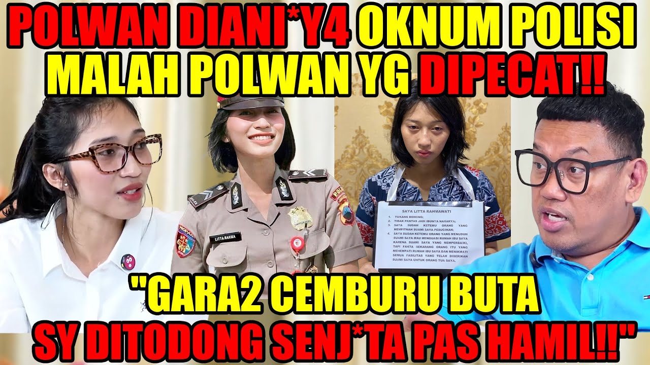 POLWAN DITIPU POLISI‼️HIDUP DI KDRT DR H-2 SBLM NIKAH, MALAH DIPECAT JD POLWAN‼️