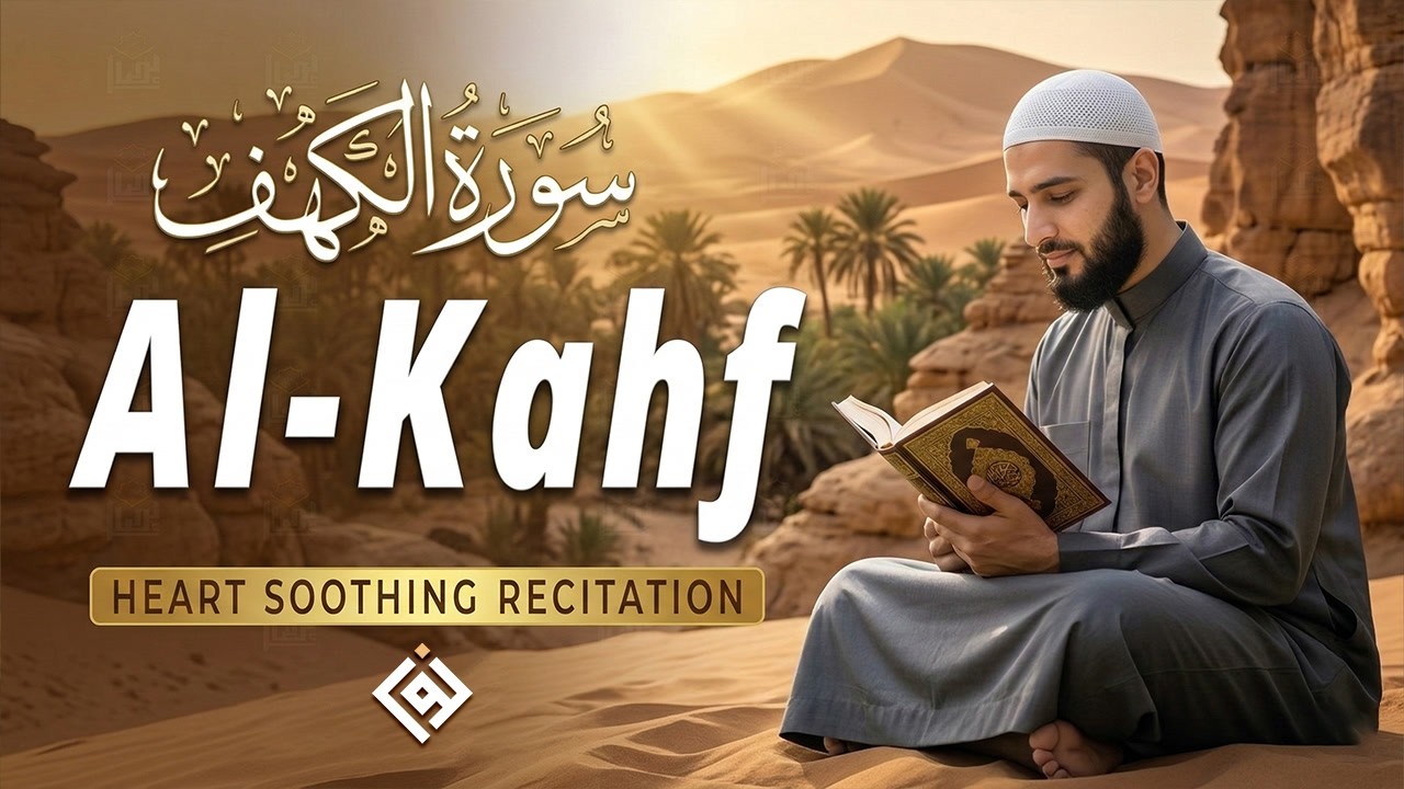 Surah Al-Kahf سورة الكهف | Beautiful Quran Recitation | Light & Protection for the Heart | #alkahfi