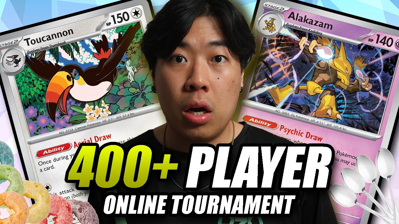 I Top Cut a 400+ Player Tournament With Alakazam Toucannon