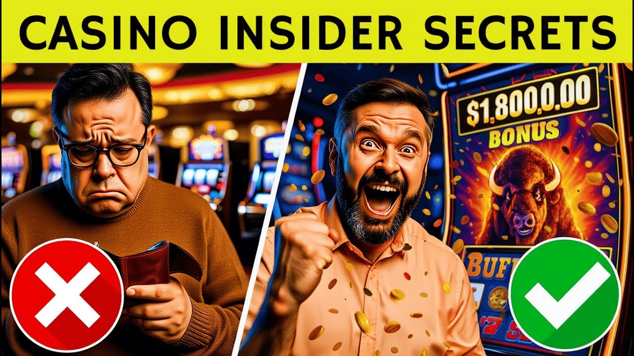 Ex-Casino Employees EXPOSE: How to Choose Slot Machines That PAY (Secrets)