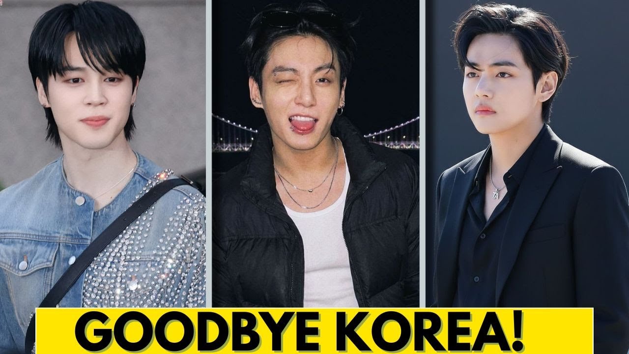 Top 7 KPOP BTS members who left Korea after getting married!