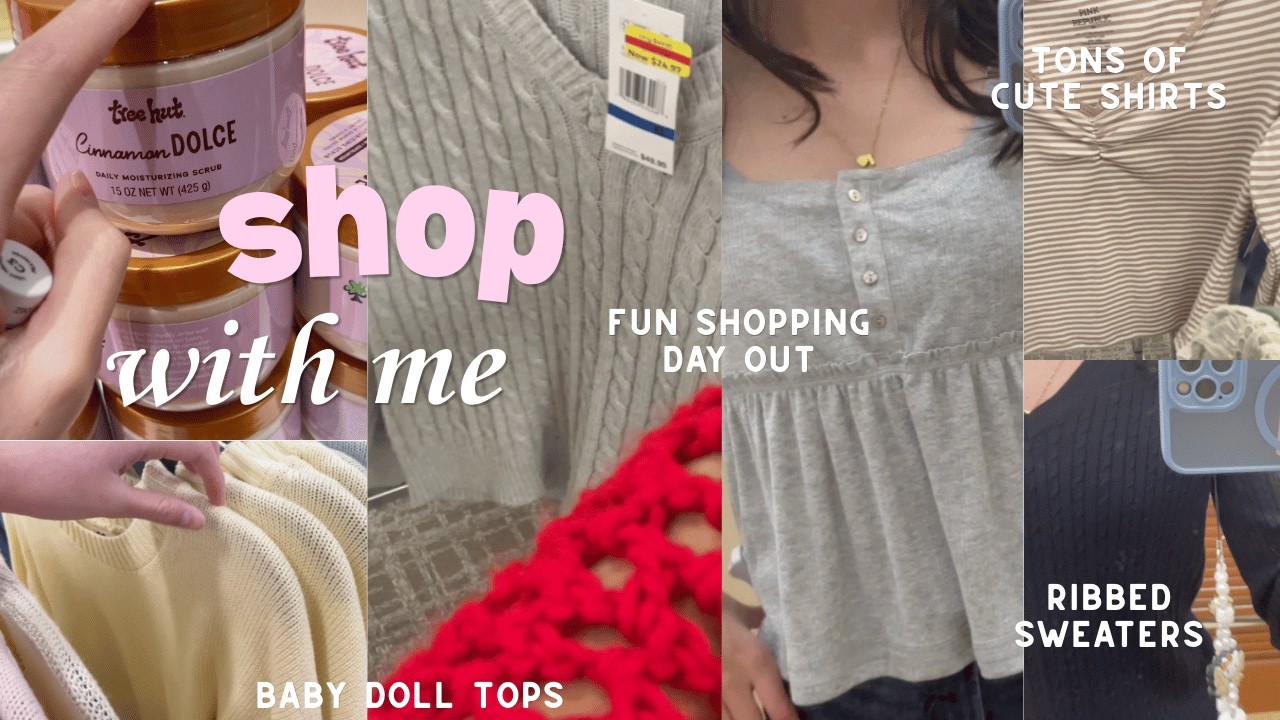 spring + winter shopping vlog 🛍️✨kohl's, old navy, and target