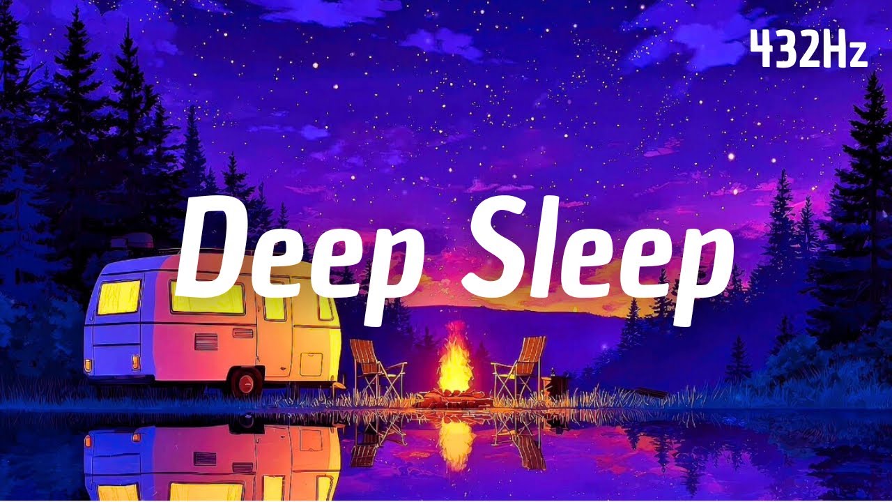 1 HOUR Deep Sleep & 432Hz Healing Frequency • 20 Min Guided Meditation