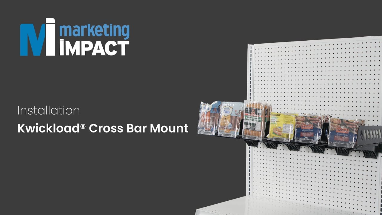Kwickload&reg; Cross Bar Mount Installation | Marketing Impact Limited