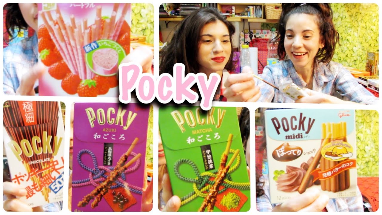 Dégustation de 15 pocky!!