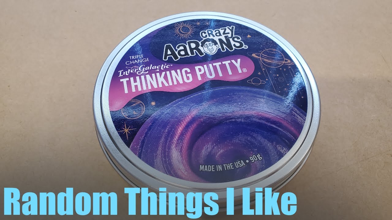 Crazy Aaron's Thinking Putty - Triple Change - Intergalactic