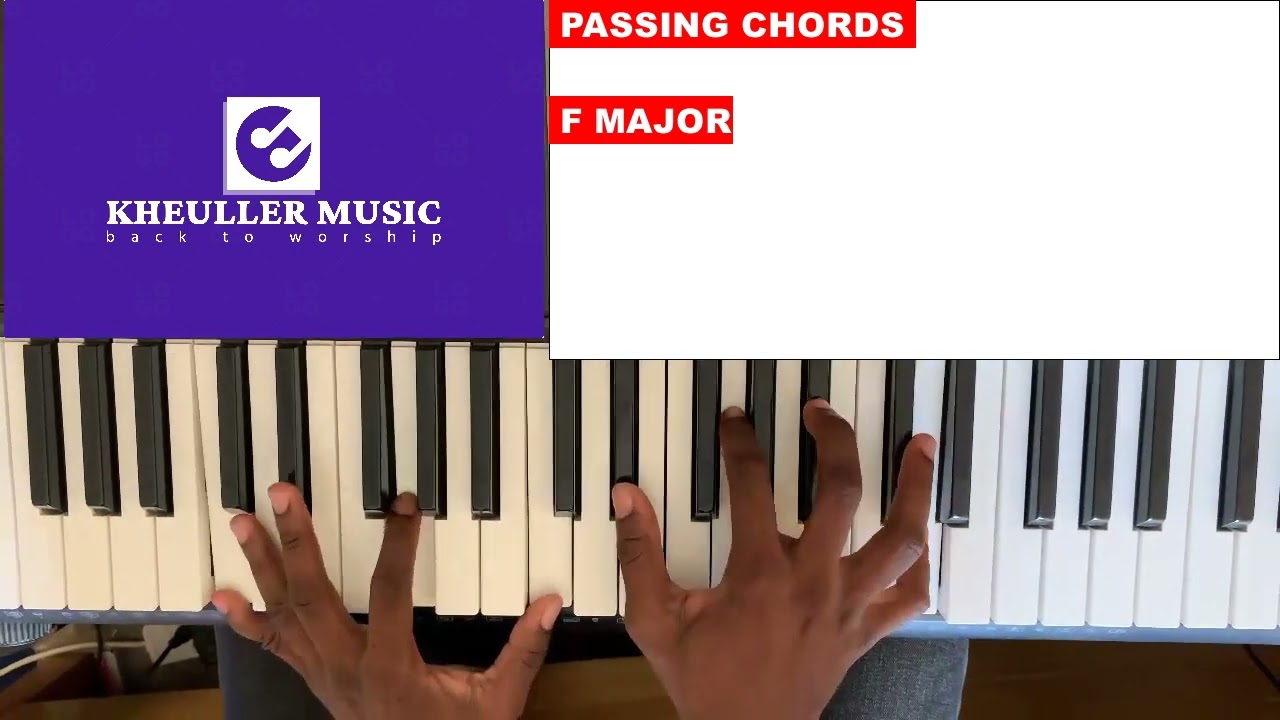 Full Worship Passing Chords and Licks Breakdown in F
