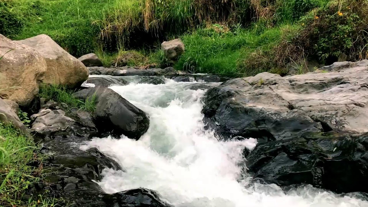 Flowing Water for Stress Relief, Yoga, Calm Mind