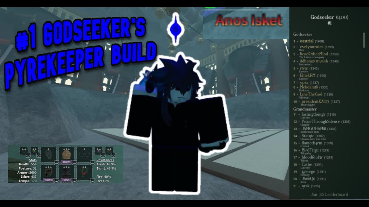 The Pyrekeeper Build That Got Me #1 Godseeker | Deepwoken