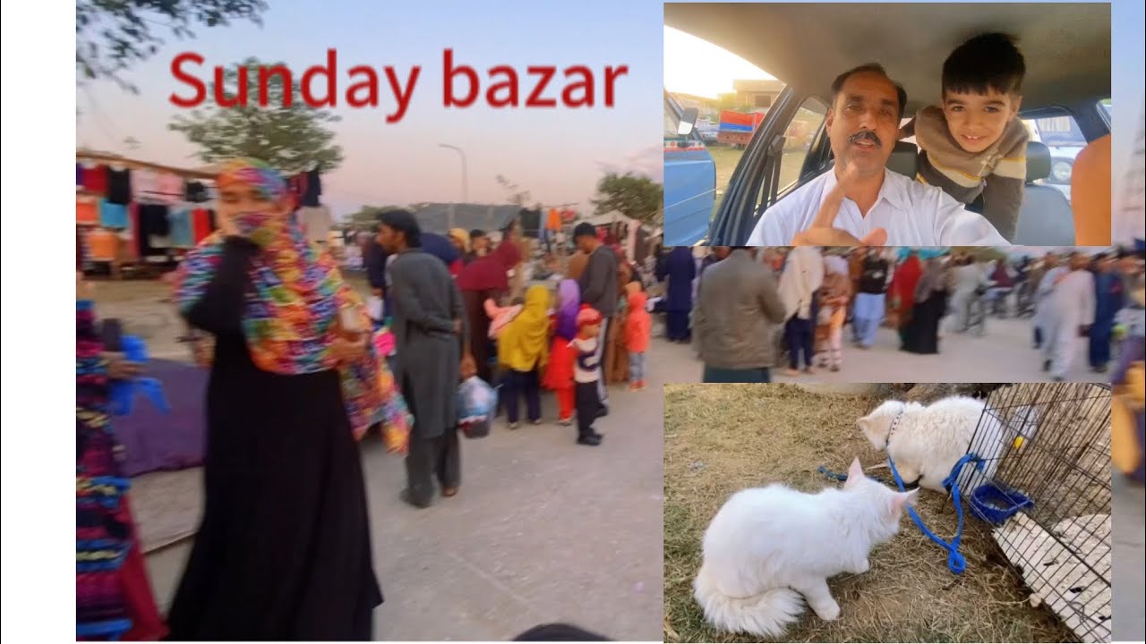 Sunday market,atwar bazar wah cantt,