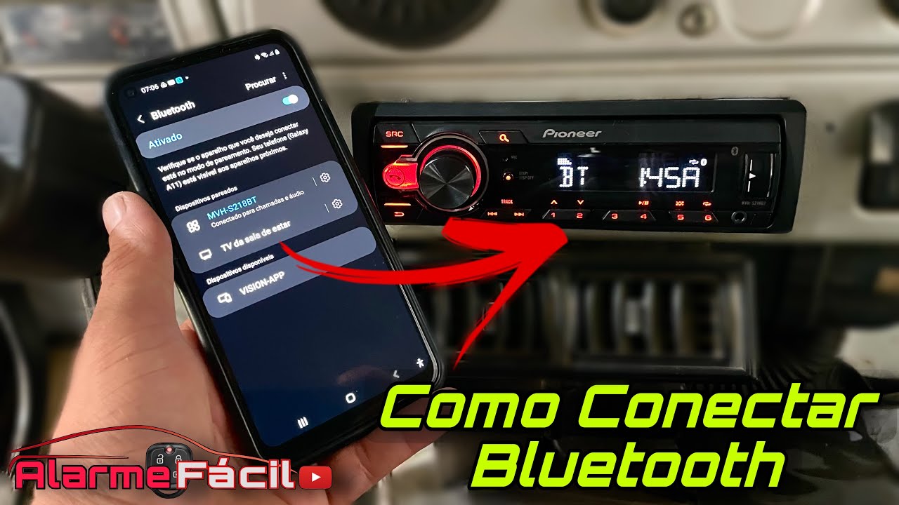 Como Conectar Bluetooth Player Pioneer ✅