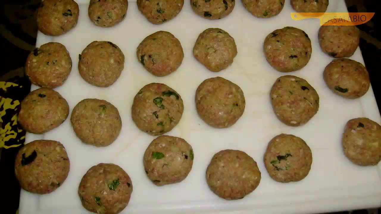 Boulettes de viande à la Sicilienne 2016