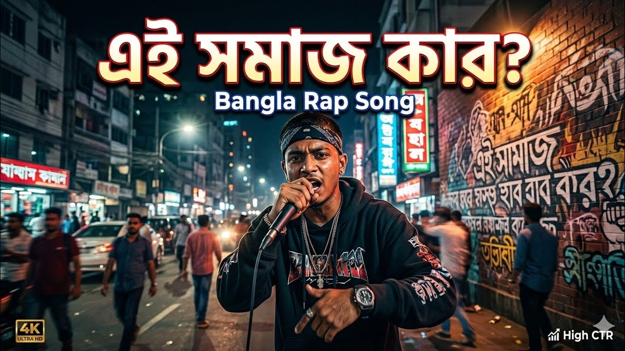 এই সমাজ কার? | Bangla Rap Song 2026 | Social Inequality | Street Hip Hop