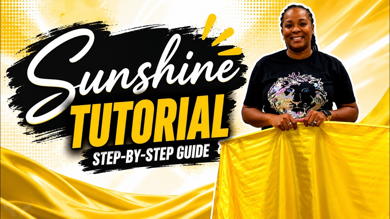 Worship Flag Tutorial || Sunshine