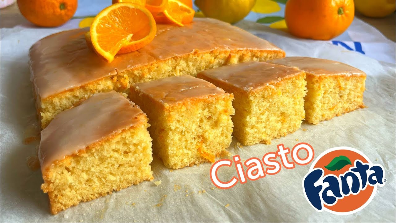 Puszyste ciasto Fanta z Lukrem Cytrusowym &ndash; idealne na każdą okazję! ☀️🍋