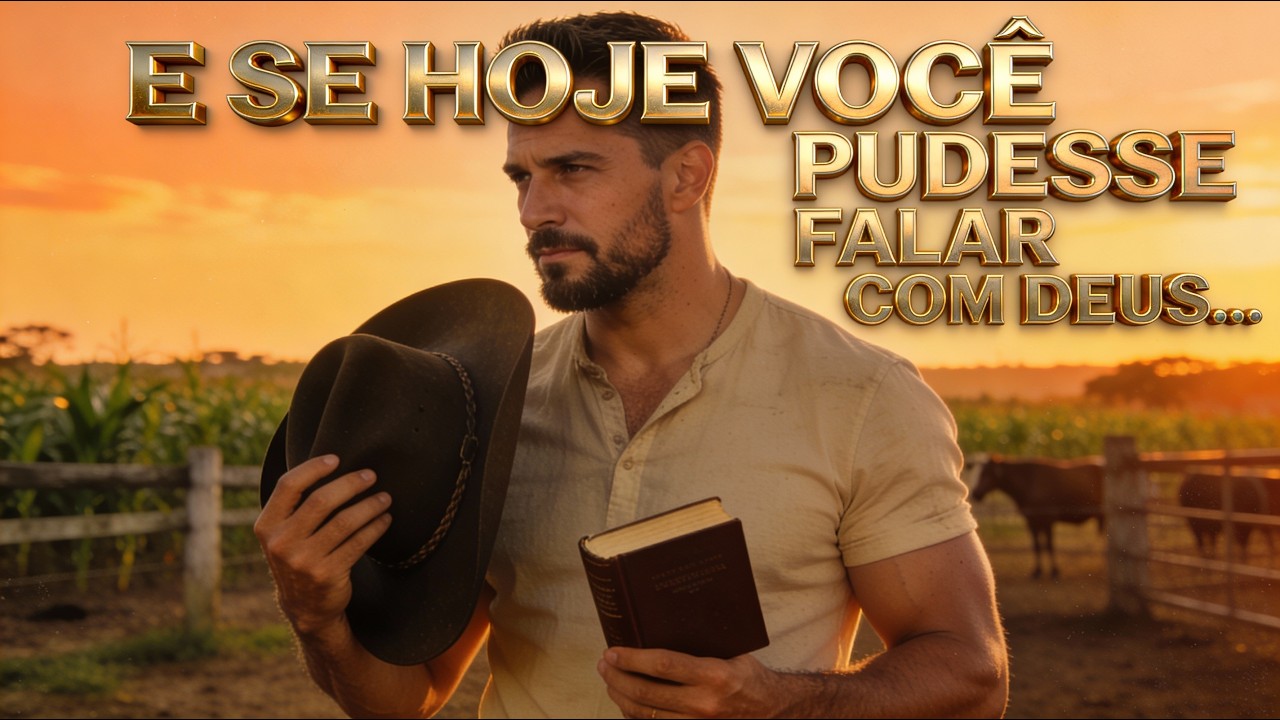 Hoje eu precisava falar com Deus | Música Gospel Sertaneja (Modão Raiz)