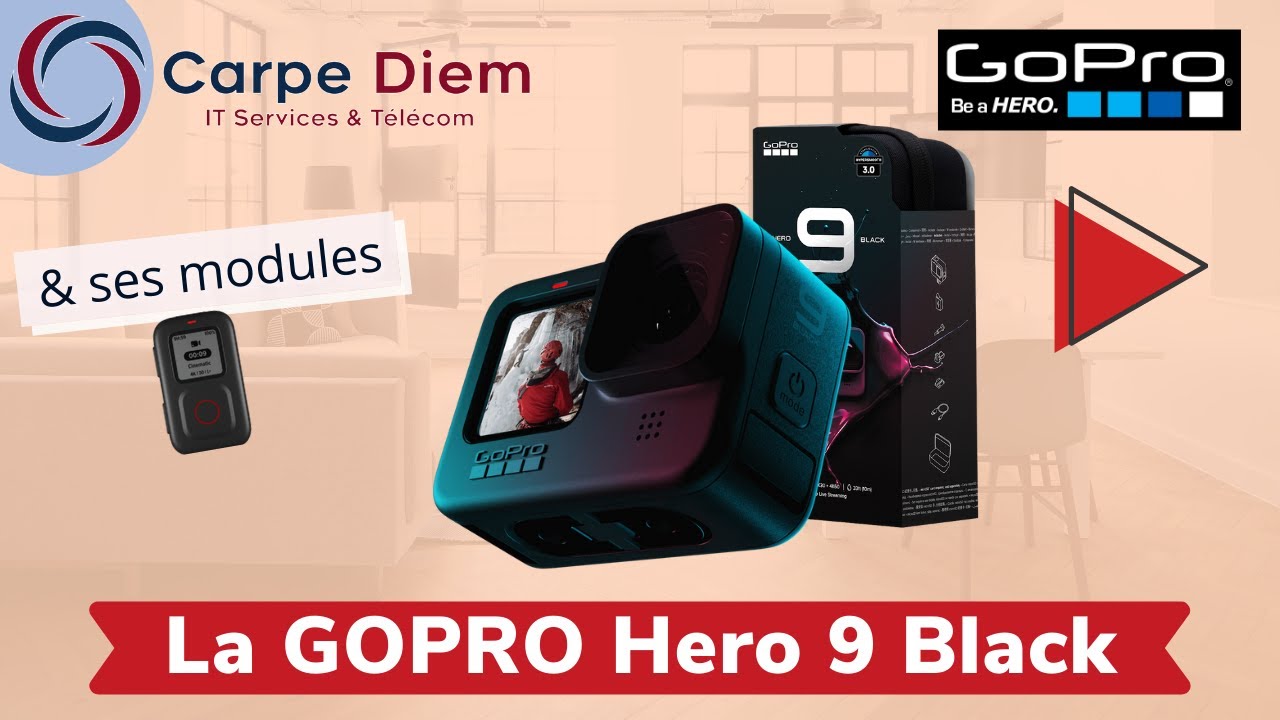 [Déballage] La Go Pro Hero 9 Black & ses modules : (f)utile ?