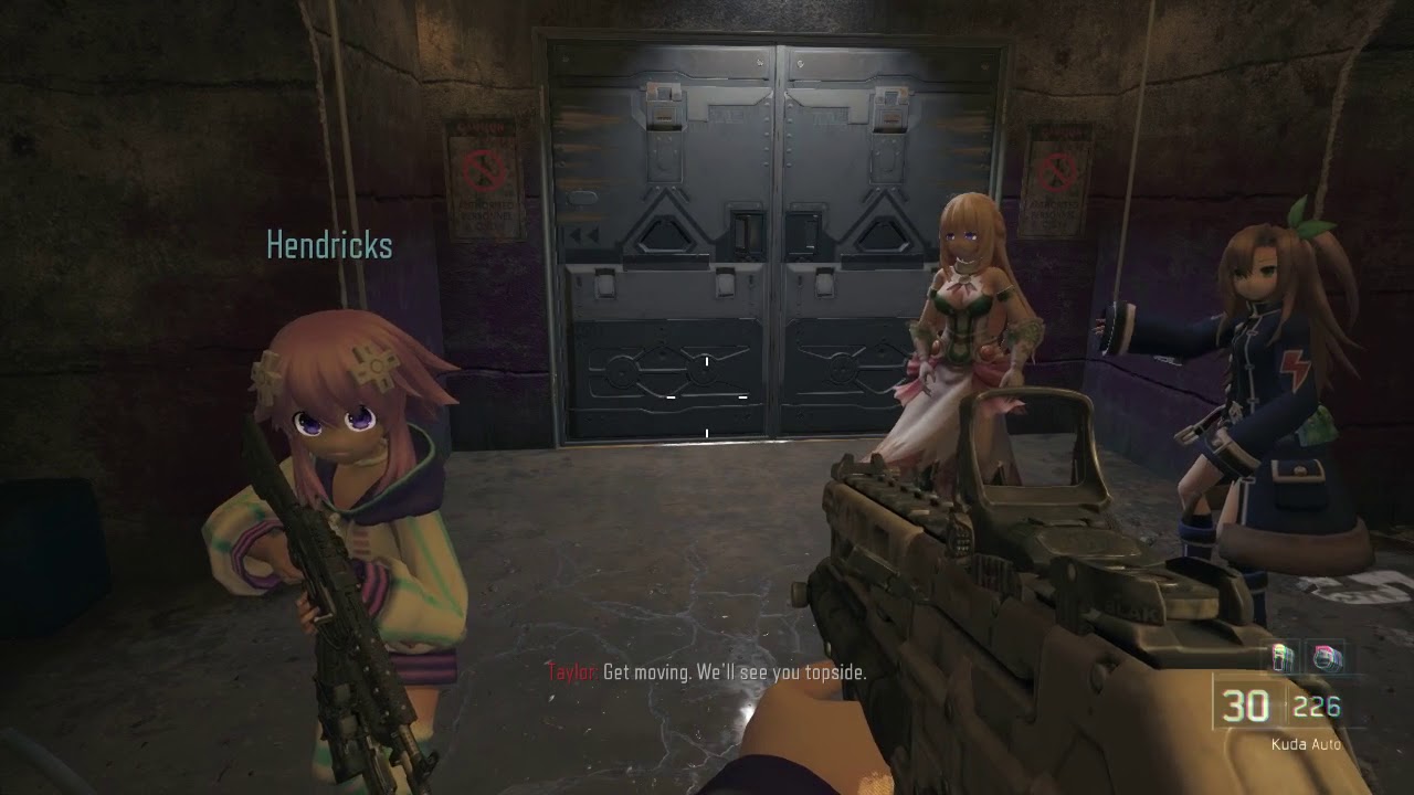 Call of Duty Black Ops III - Neptunia Ops Mod - Mission 1 - Black Ops